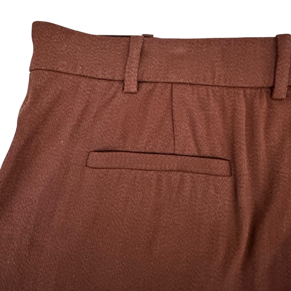 JOSEPH Trina Crepe Linen Stretch Straight Leg Ankle Pant Size FR 42 US 10 - Picture 8 of 10
